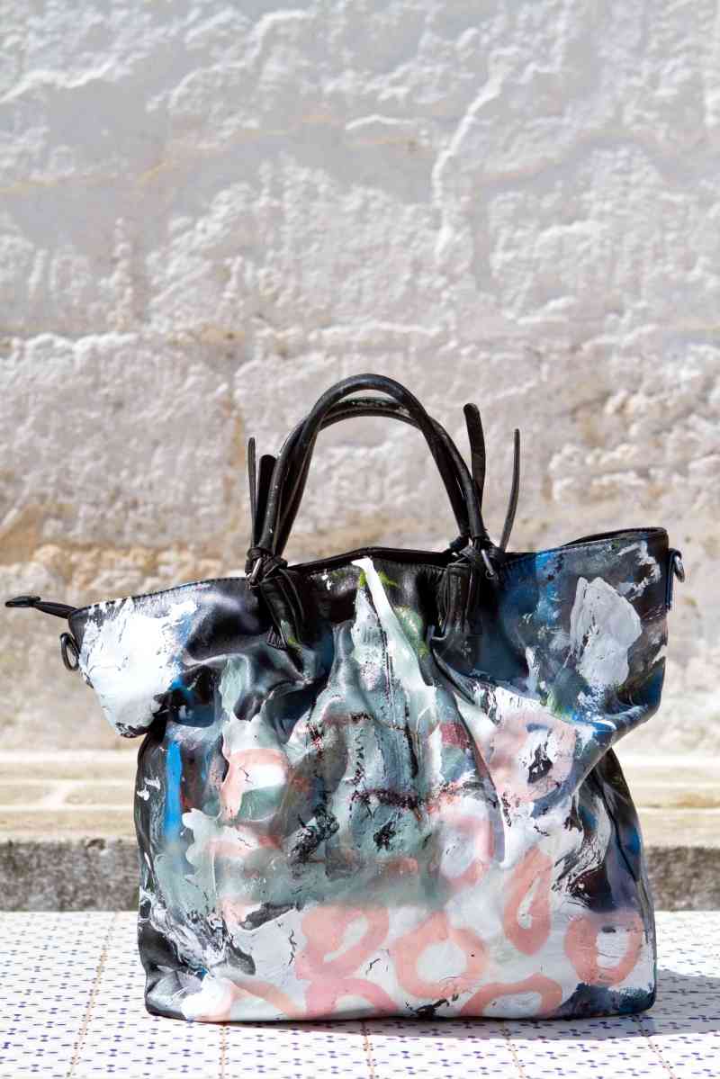 Grandmother Bag Collection #13, 2013 graffiti bag. unique size, unique piece