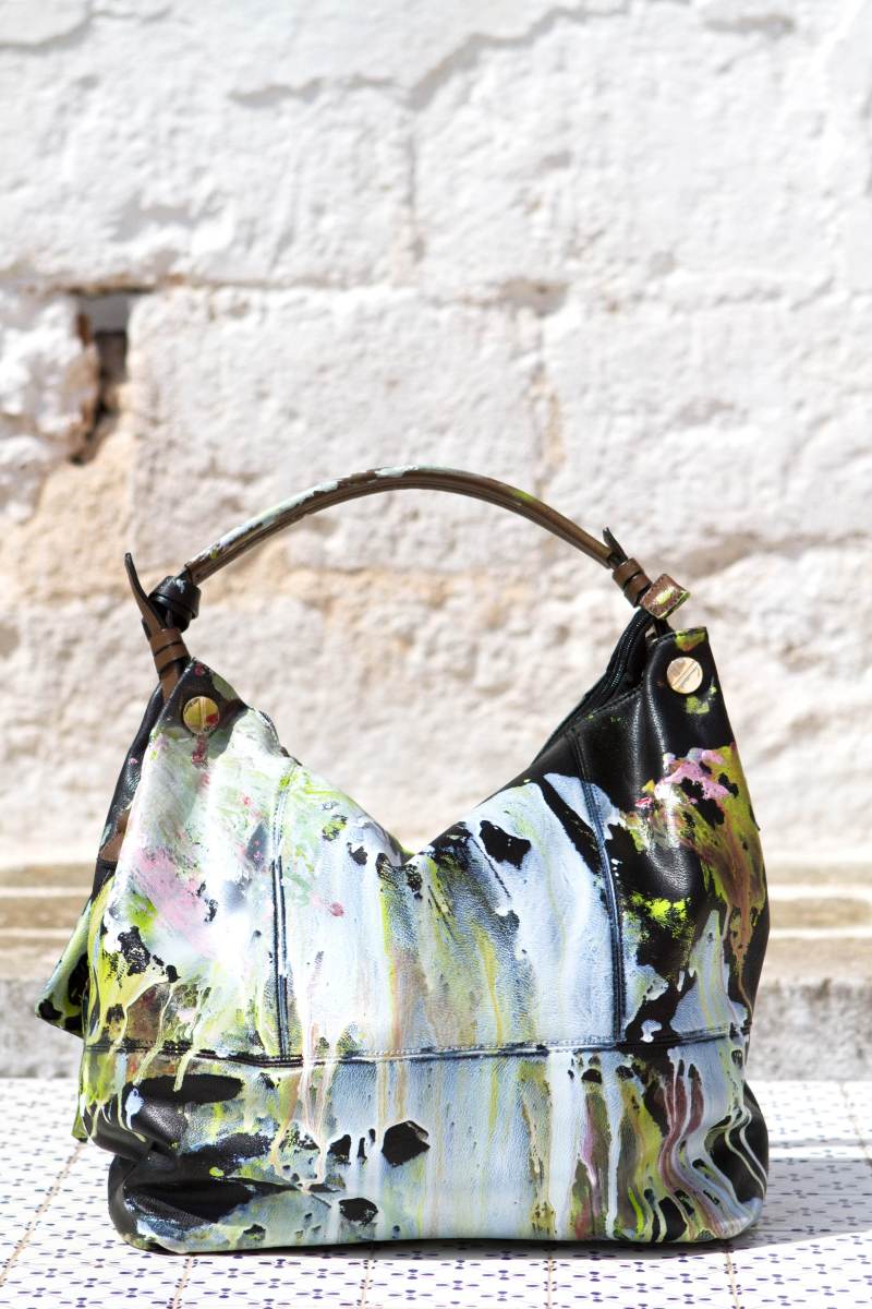 Grandmother Bag Collection #1, 2013 graffiti bag. unique size, unique piece