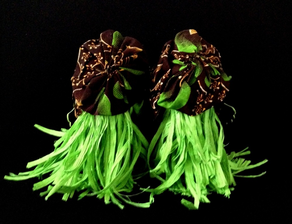 Criminal Aesthetic Fashion #13, 2013 cotton textures, wings and rafia, size 39 / 9, unique piece