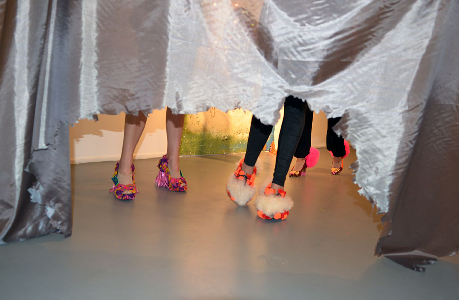 Criminal Aesthetic Fashion at the Skyscraper Club, performance, Diana Lowenstein Gallery, Miami, 2013