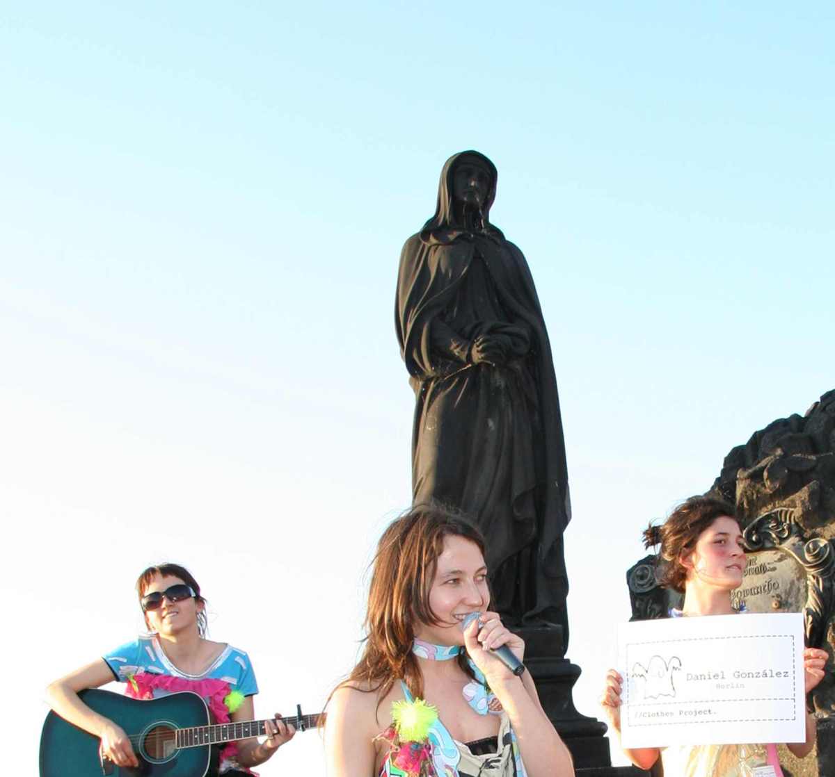 When love becomes something, performance frame, Prague Biennale, 2005