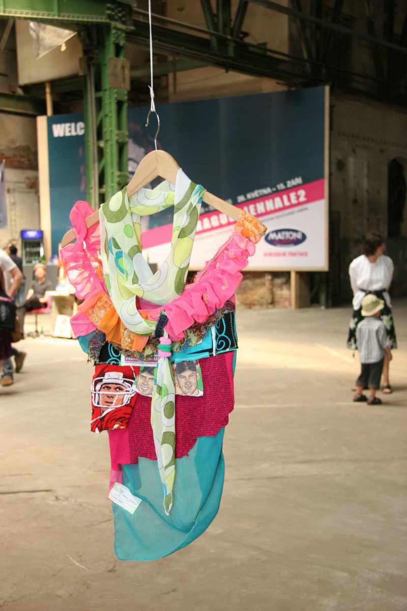 When love becomes something, shop installation view, Prague Biennale, 2005