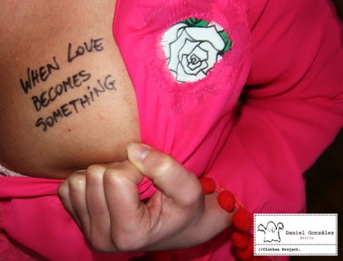 When Love Becomes Something, Prague Biennale, 2005 postcard