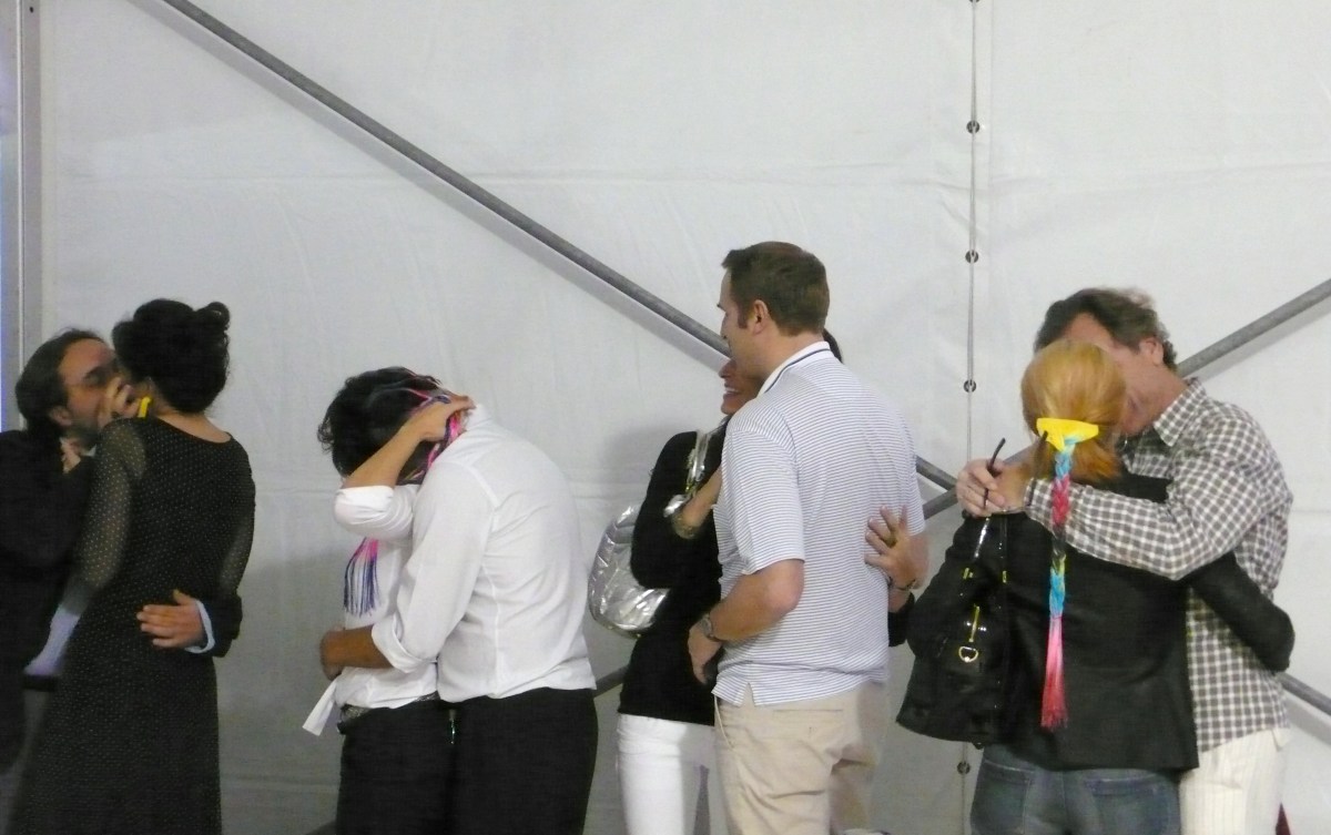 In you I taste God, performance, Pulse Art Show, Miami, 2008