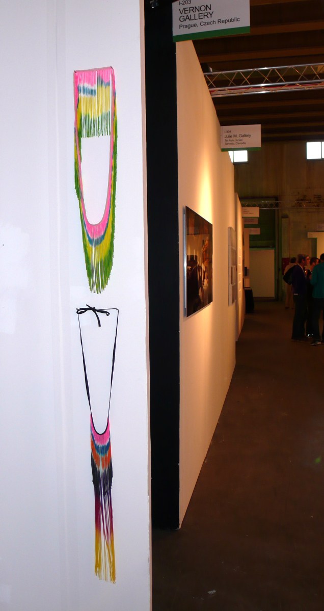 In you I taste God, booth view, Pulse Art Show, Miami, 2008