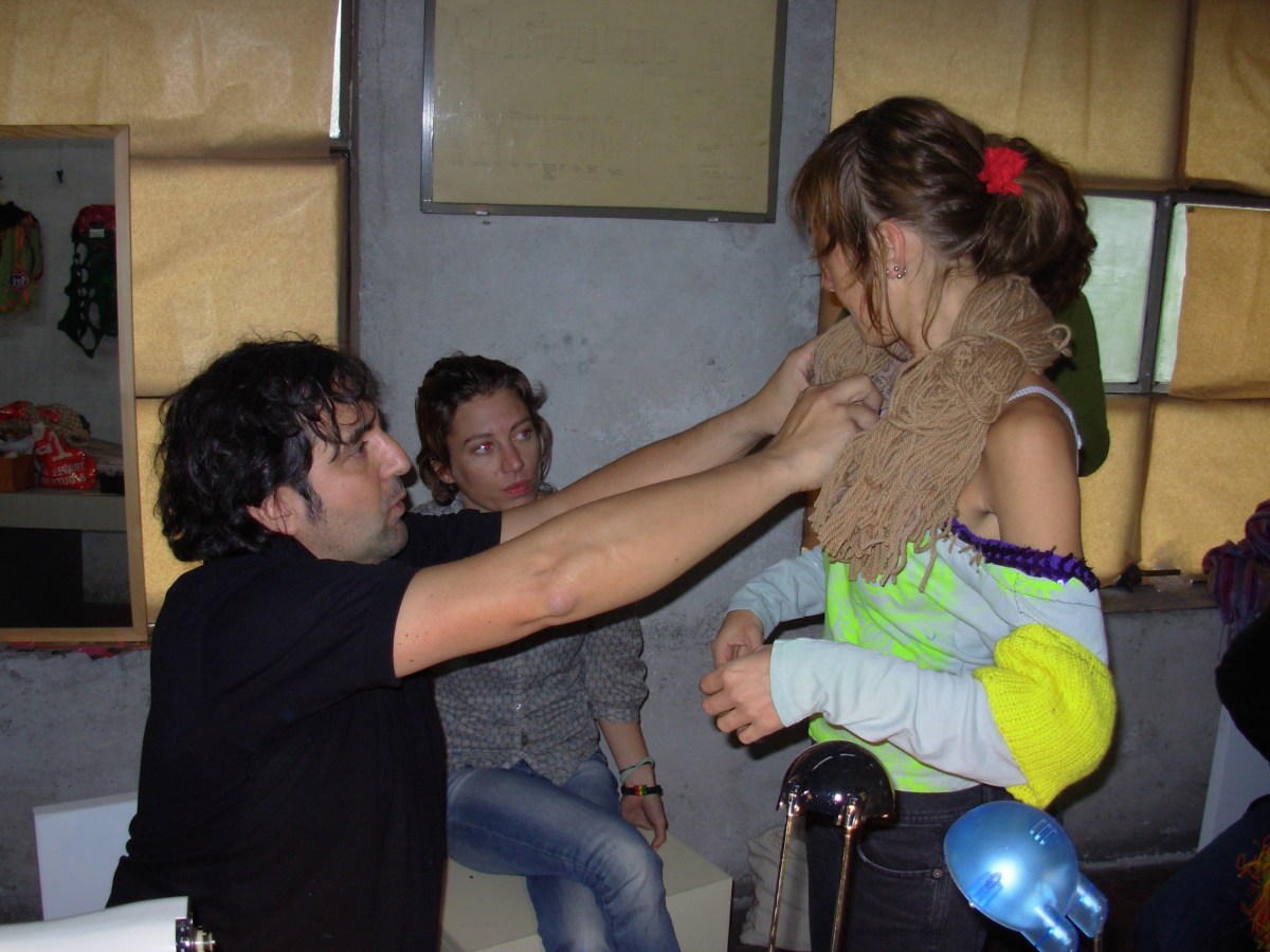 My Clothes, performance & workshop, Manifesta 7, Rovereto / Bolzano, 2008