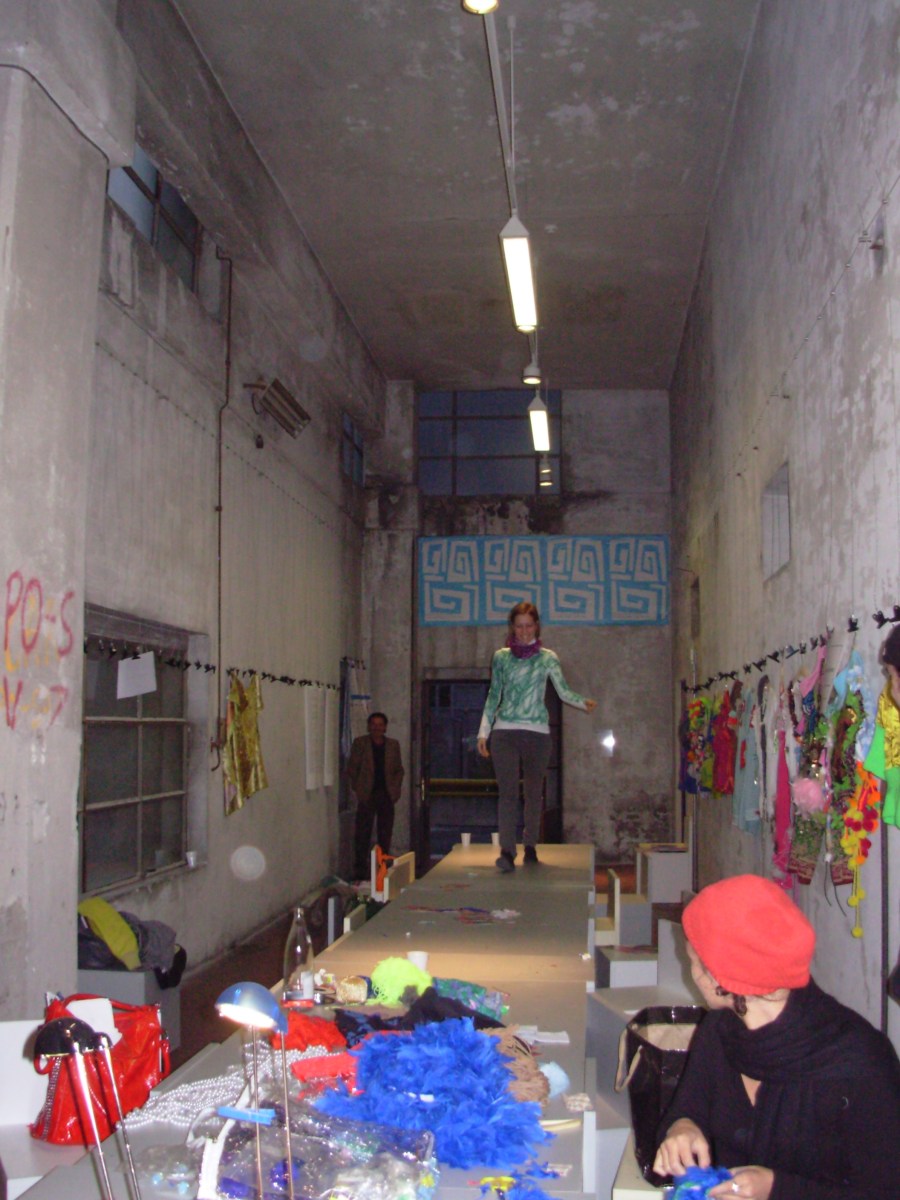 My Clothes, performance runway, Manifesta 7, Rovereto / Bolzano, 2008