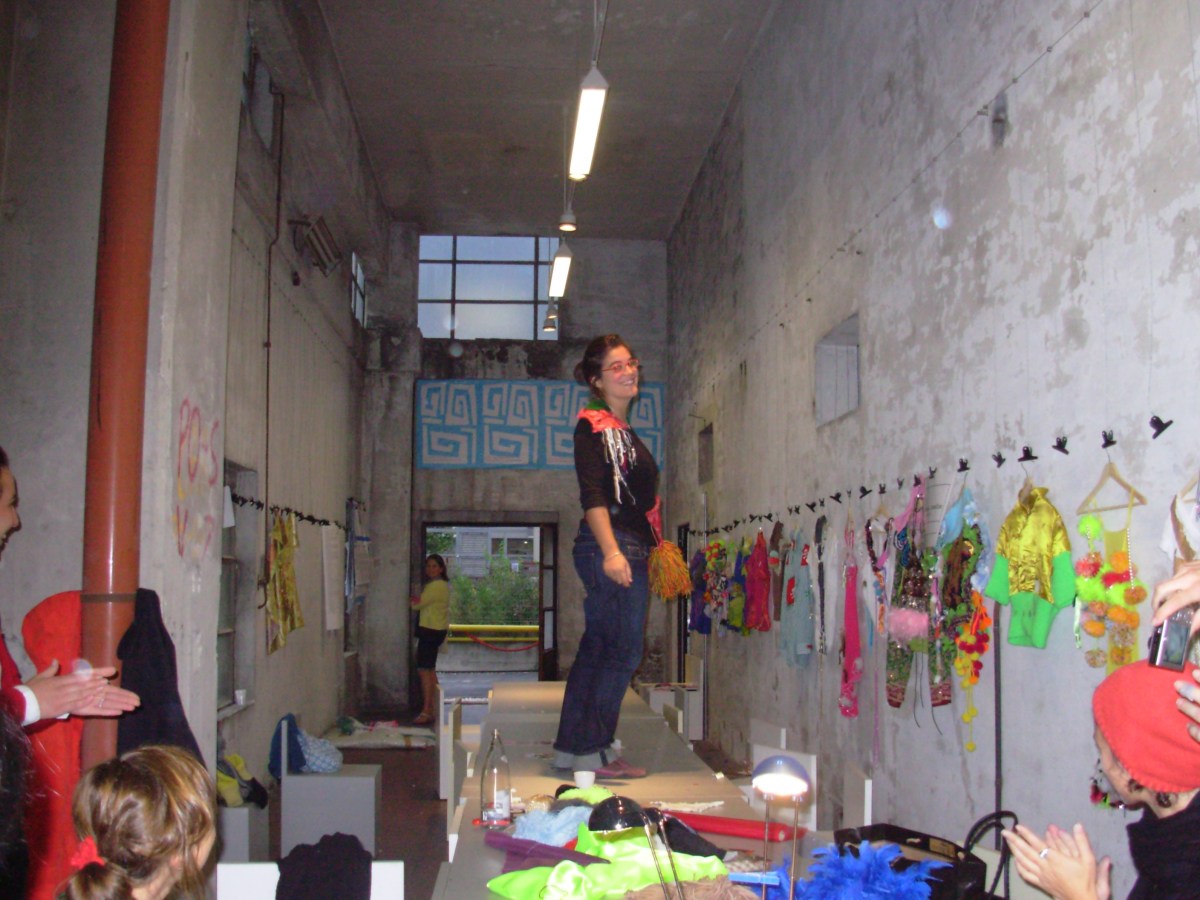 My Clothes, performance runway, Manifesta 7, Rovereto / Bolzano, 2008