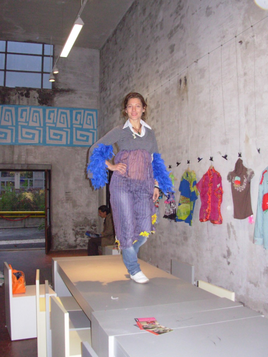 My Clothes, performance runway, Manifesta 7, Rovereto / Bolzano, 2008
