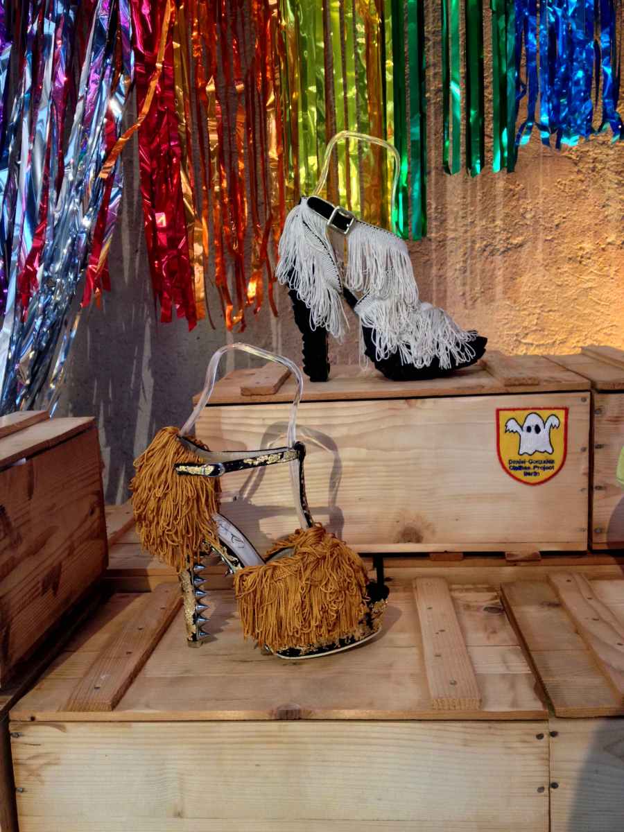 Bastardisation Sculpture Shoes Collection, installation view, Milan Design Week, 2014