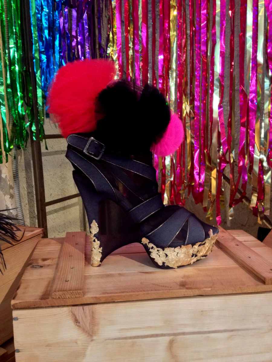 Bastardisation Sculpture Shoes Collection, installation view, Milan Design Week, 2014