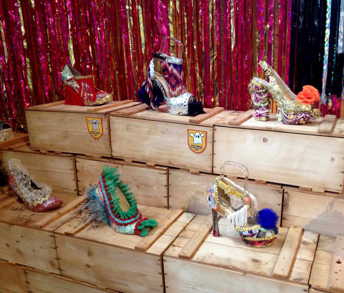 Bastardisation Sculpture Shoes Collection, installation view, Milan Design Week, 2014