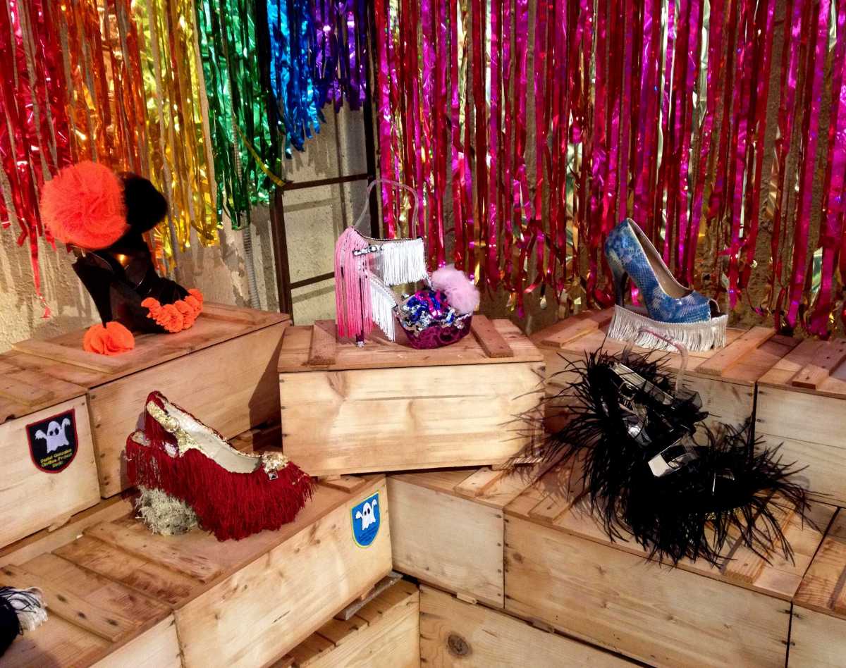 Bastardisation Sculpture Shoes Collection, installation view, Milan Design Week, 2014