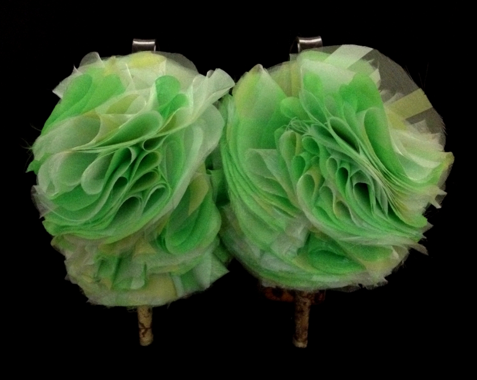 Daniel González, Criminal Aesthetic Fashion # 5, 2013, plumes and glitter, number 39 unique piece