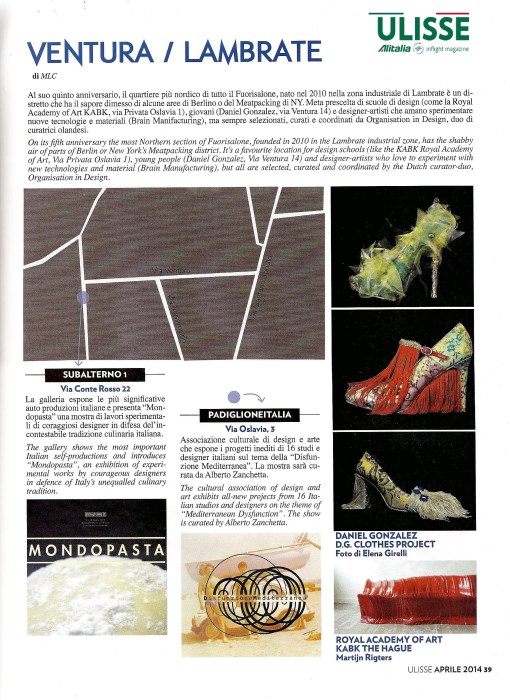 Ulisse Alitalia Inflight magazine, n.353, apr 2014, p.39