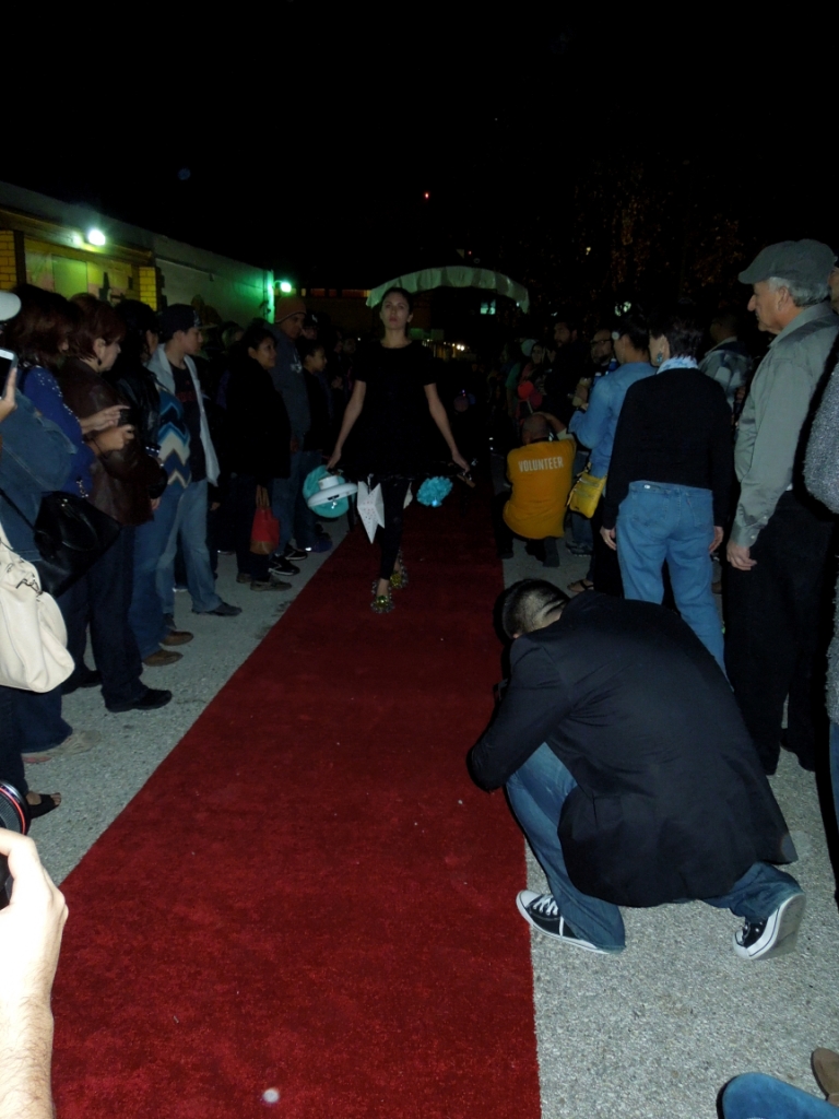 Bohemian Texas Street Home Fashion Show, red carpet performance, Luminaria 2014