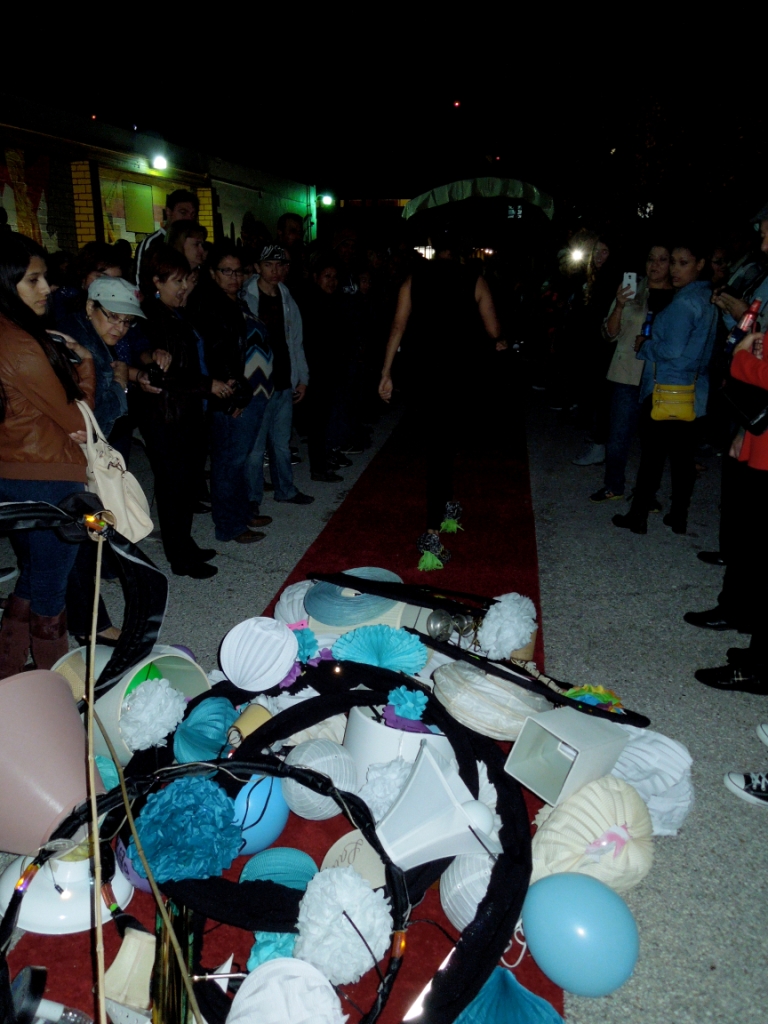 Bohemian Texas Street Home Fashion Show, red carpet performance, Luminaria 2014