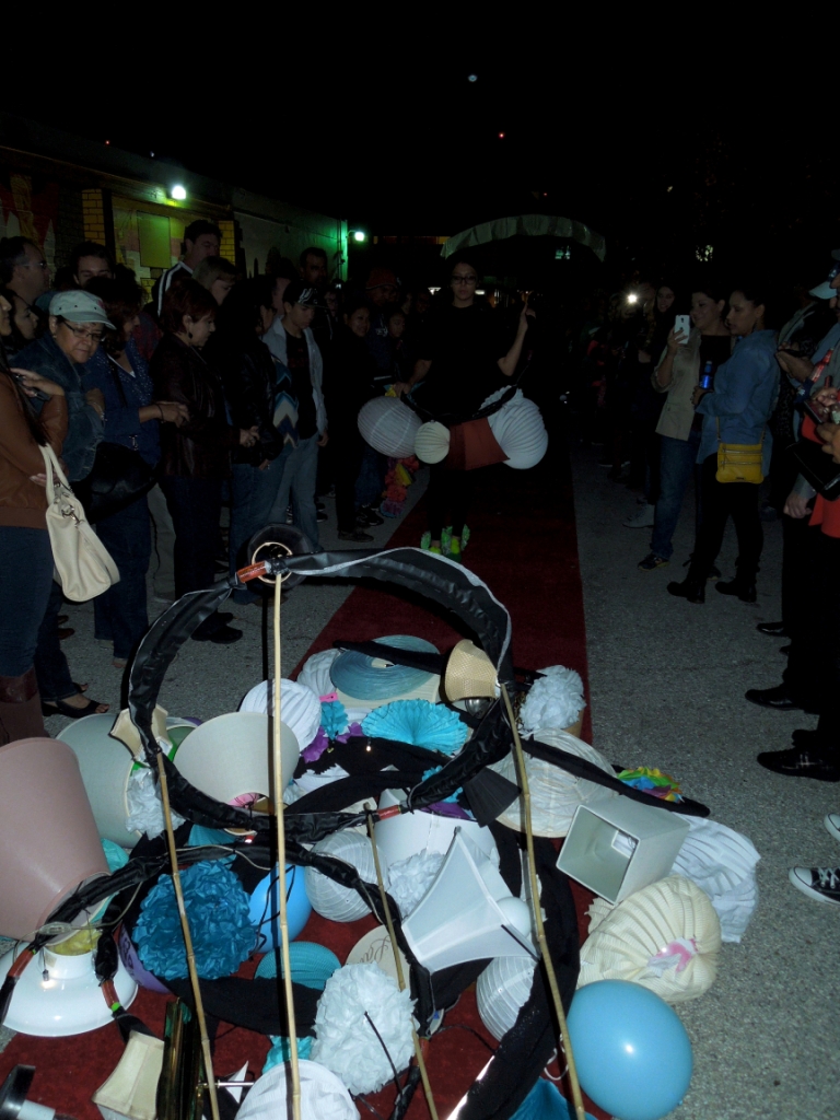 Bohemian Texas Street Home Fashion Show, red carpet performance, Luminaria 2014