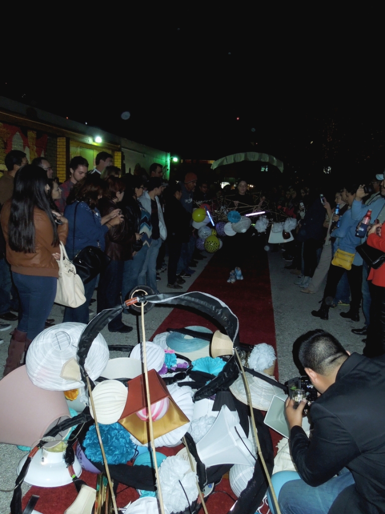 Bohemian Texas Street Home Fashion Show, red carpet performance, Luminaria 2014