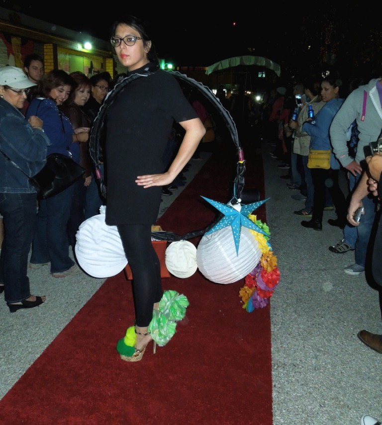Bohemian Texas Street Home Fashion Show, red carpet performance, Luminaria 2014