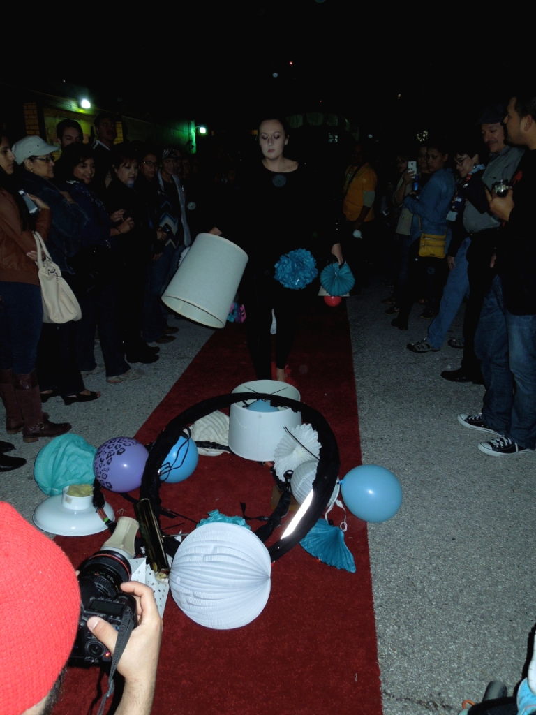 Bohemian Texas Street Home Fashion Show, red carpet performance, Luminaria 2014