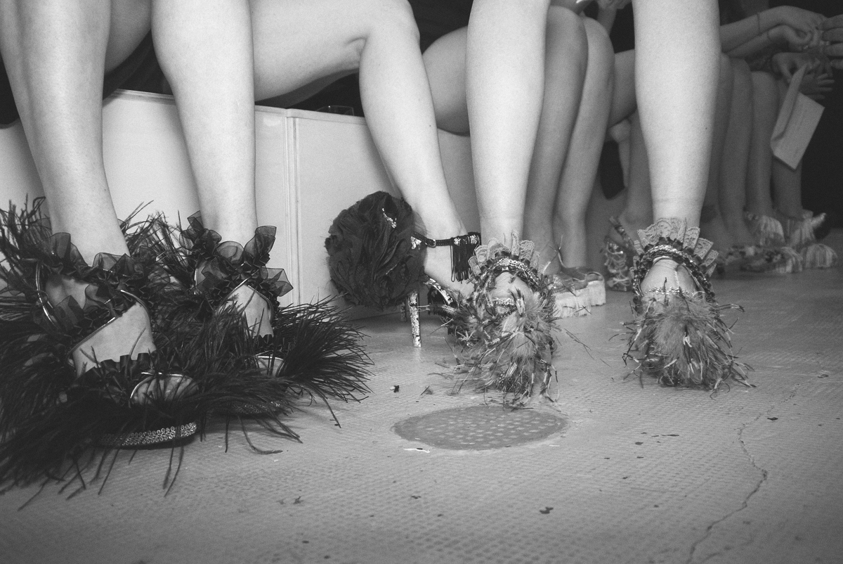 Daniel González D.G. Clothes Project, Aaaaaaahhh Anthology of a Liar, backstage, Marsèll, Feb 2015, Ph Talitha Dittfeld