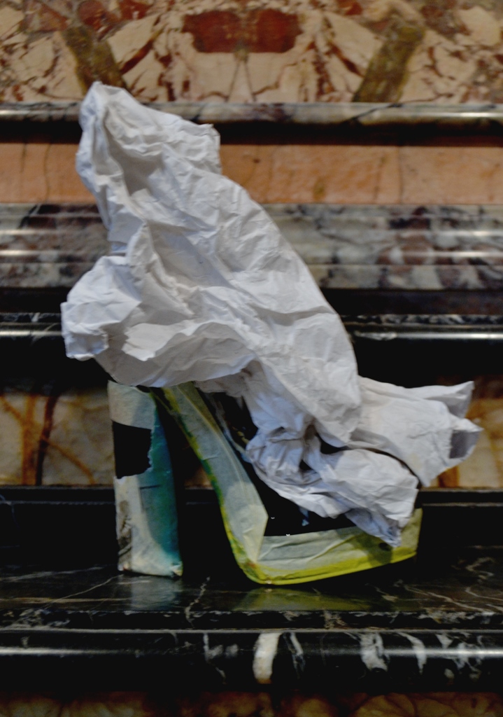 Cut-Up Sculpture Shoes Collection #3, 2015, size 37 - unique piece