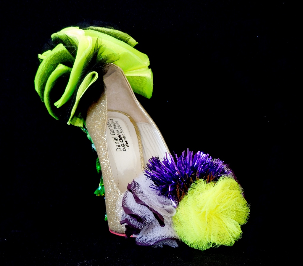Cut-Up Sculpture Shoes Collection #4, 2015, size 38, unique piece