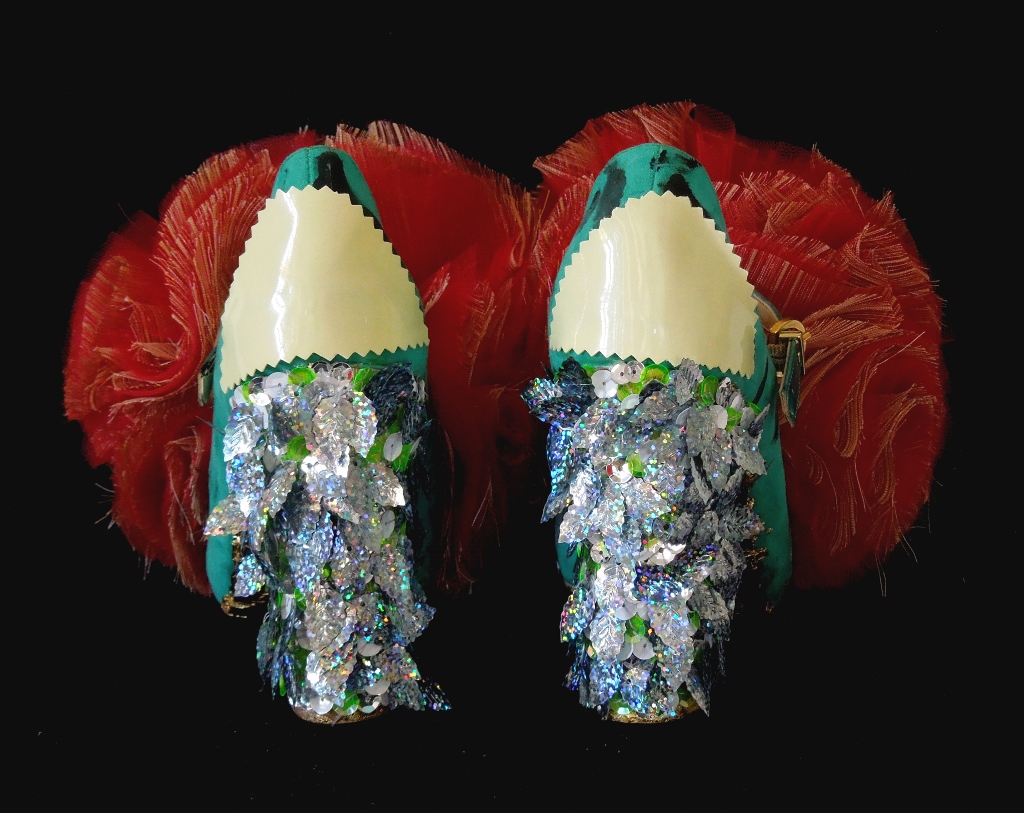 Cut-Up Sculpture Shoes Collection #5, 2015, size 39, unique piece