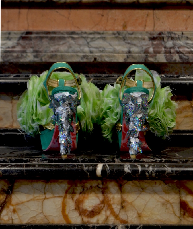 Cut-Up Sculpture Shoes Collection #6, 2015, size 38 - unique piece