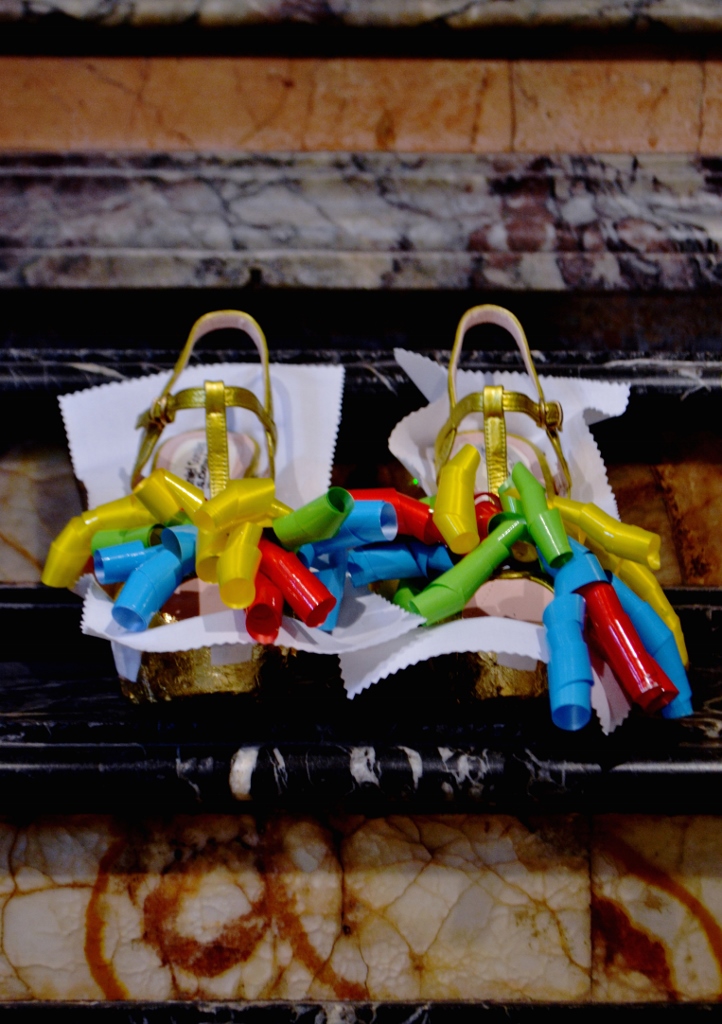 Cut-Up Sculpture Shoes Collection #8, 2015, size 38 - unique piece