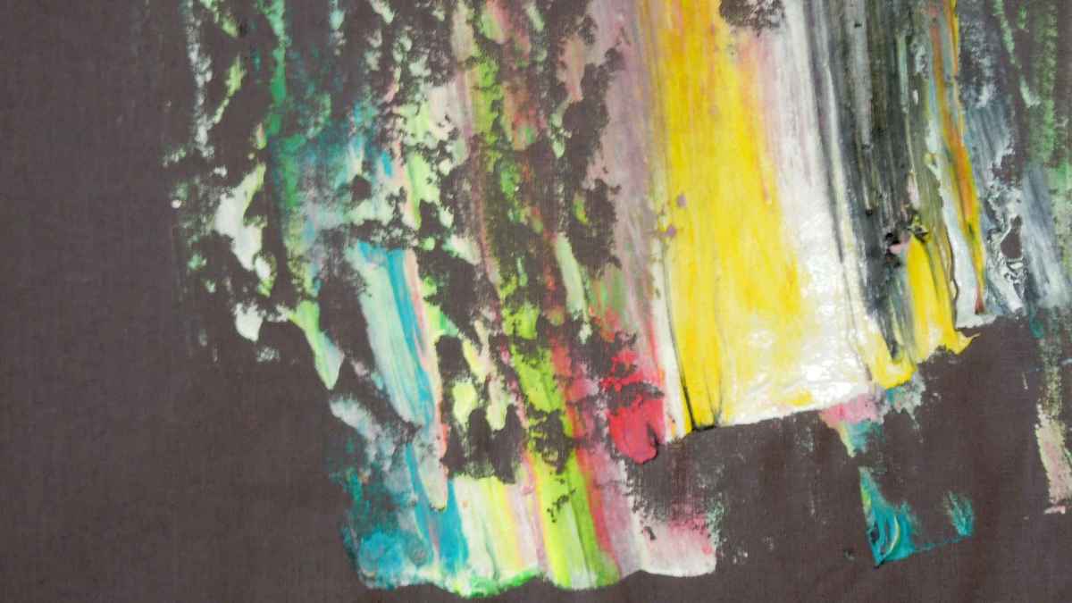 TEST series: colors, 2017, unique piece detail