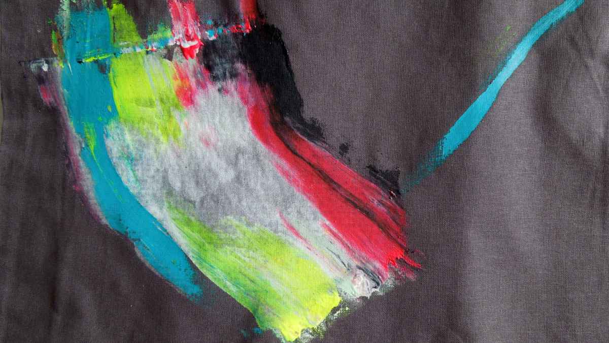 TEST series: colors, 2017, unique piece detail