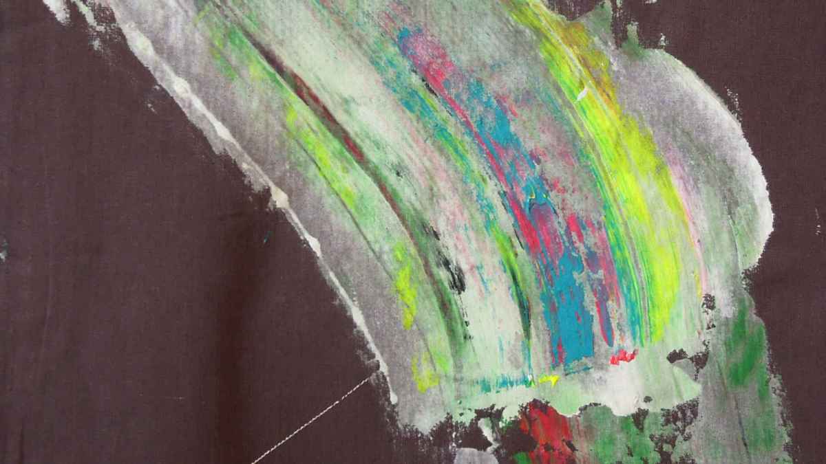 TEST series: colors, 2017, unique piece detail