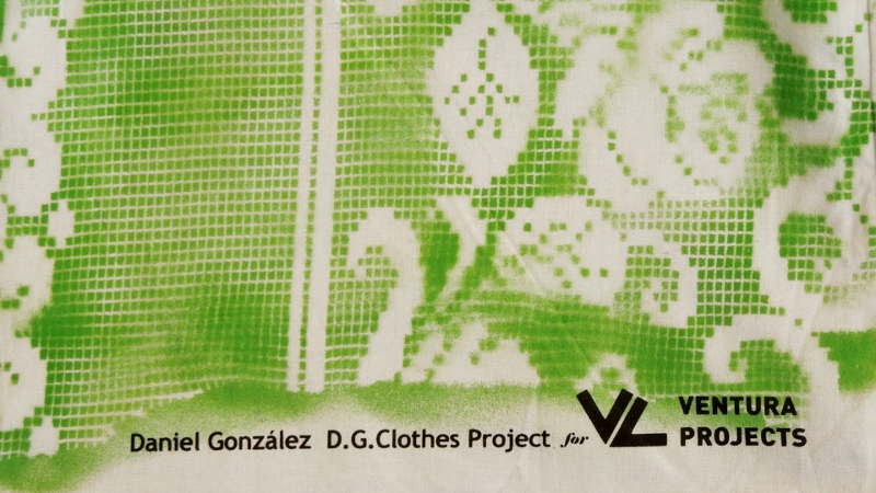 TEST series: pattern trials, 2017, unique piece, detail