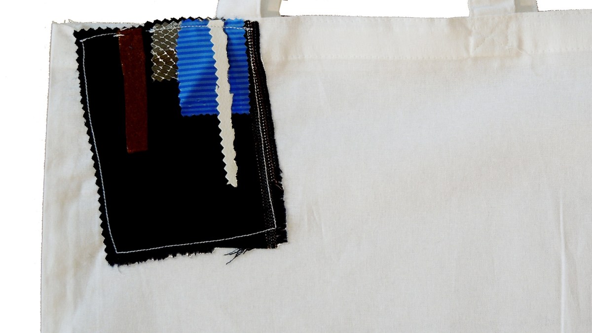 TEST series: textiles and fabrics, 2017, unique piece detail