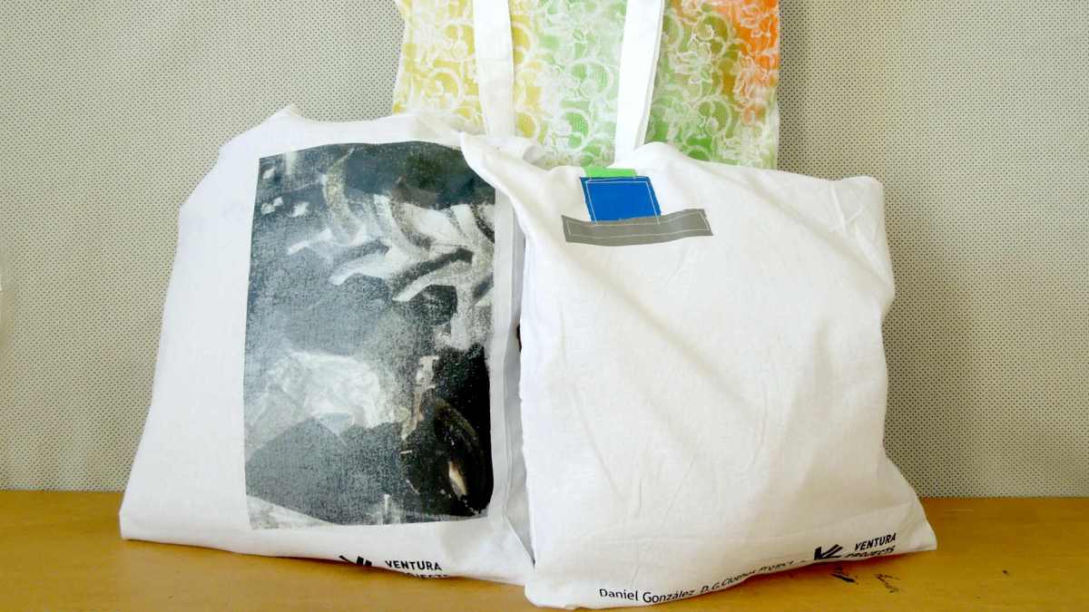 D.G. Clothes Project for VP, 2017, unique one-off shopper bags