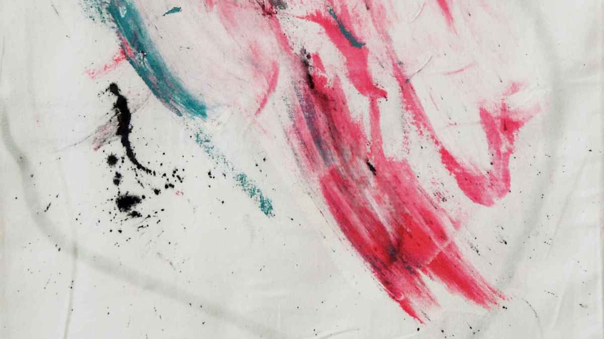 TEST series: color in action, 2017, unique piece, detail