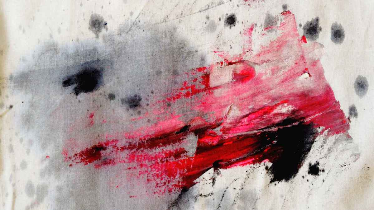 TEST series: color in action, 2017, unique piece, detail