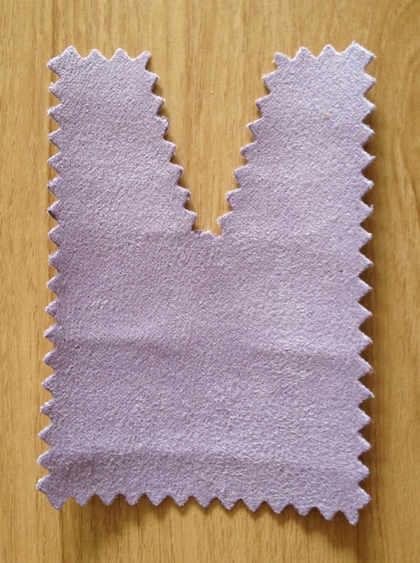 Tote bags: lilac eco-suede