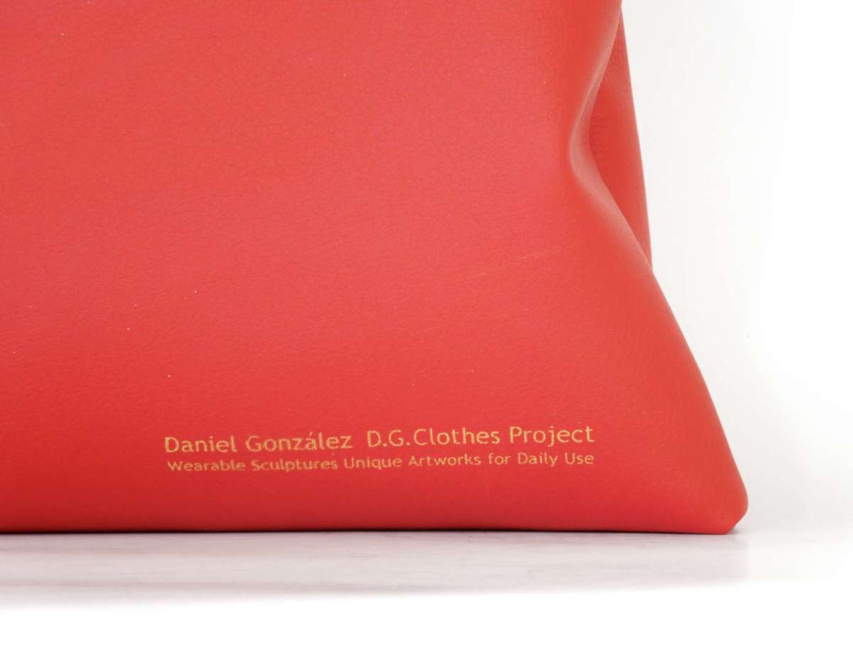 Daniel González D.G.Clothes Project, Bag #38, 2017 detail