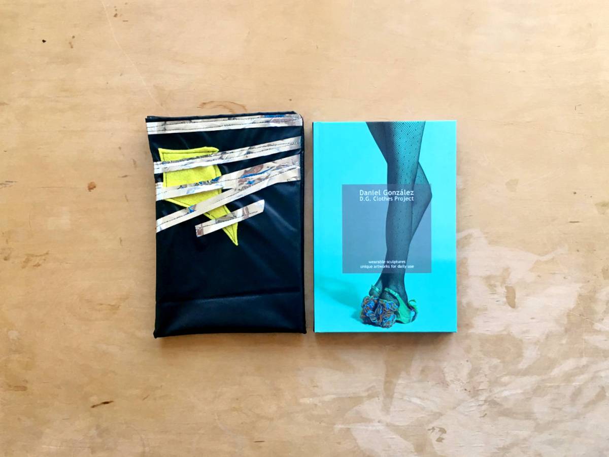 Daniel González D.G.Clothes Project, 10yrs book, unique piece & hand-made cover