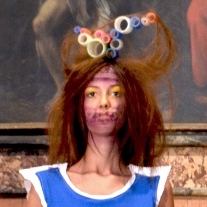 from "Portrait Fashion Factory" performance, 2015, Rome, Ph Malaguti