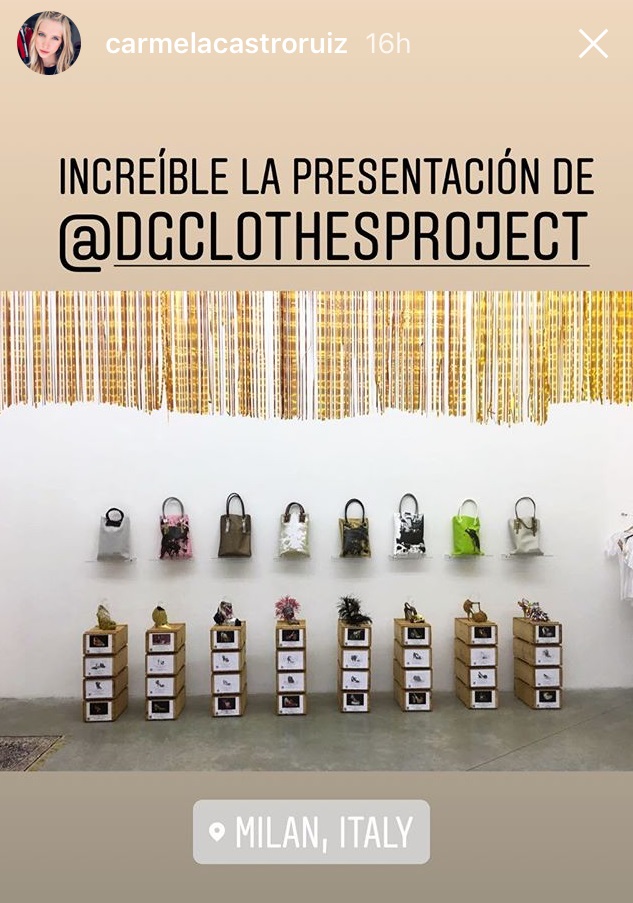 D.G.Clothes Project experience, pop-up shop, Milano-Lambrate 2018