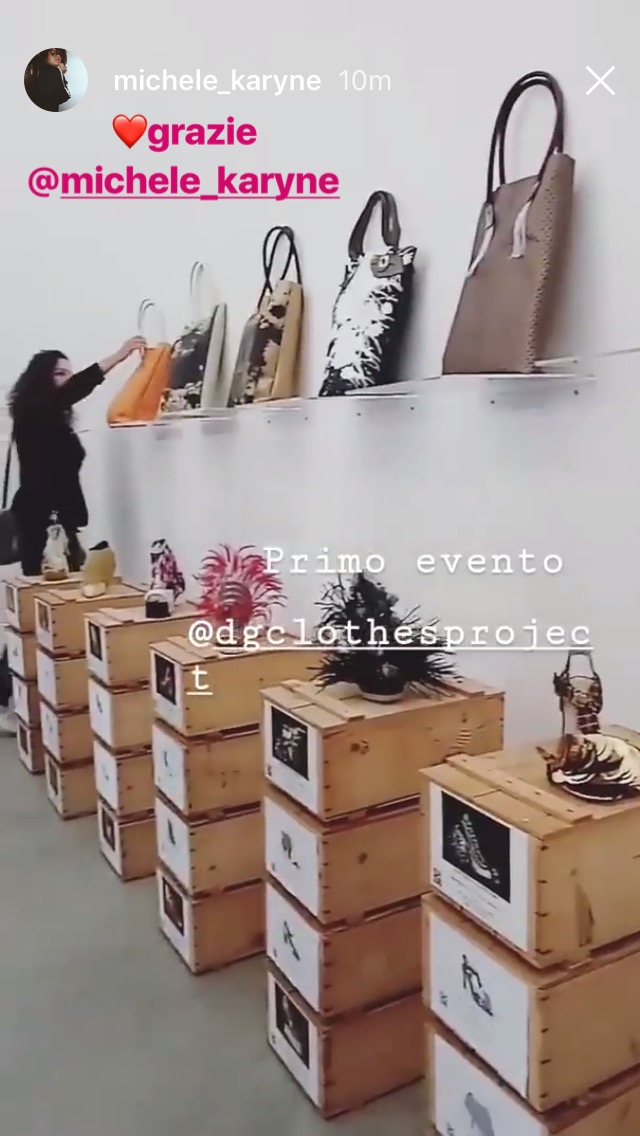 D.G.Clothes Project experience, pop-up shop, Milano-Lambrate 2018